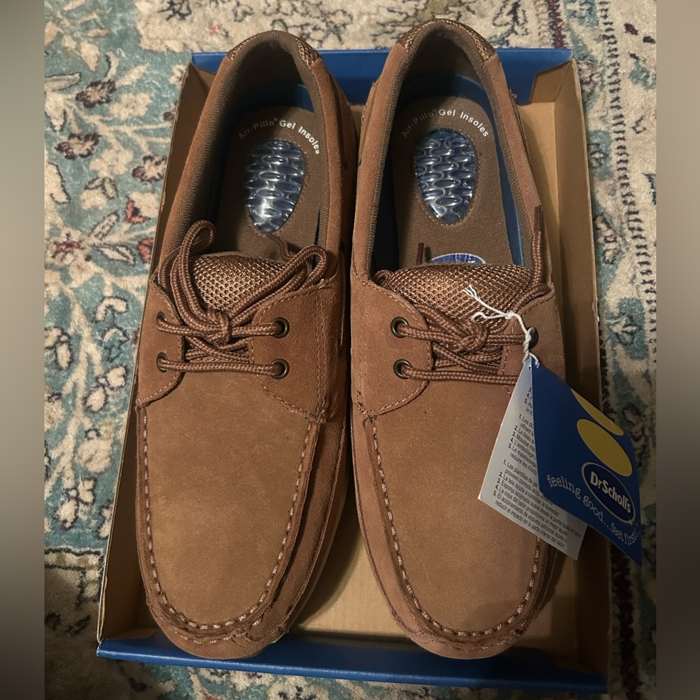 Dr. Scholl's Men's Tan Boat Shoes
